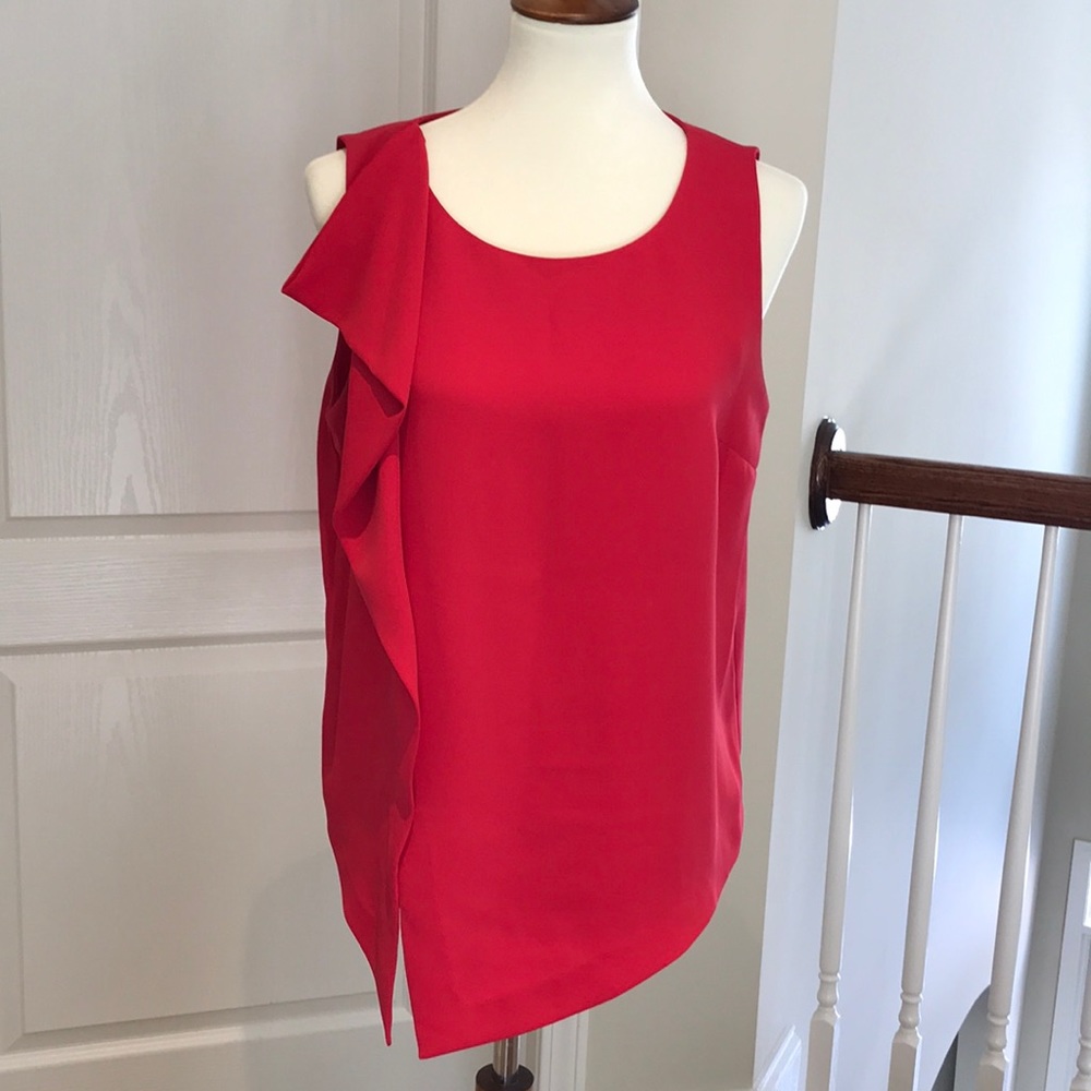 Rachel Roy Red Blouse